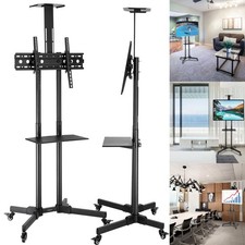 Mobile TV Cart Floor Stand