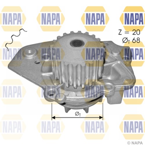 Water pump for peugeot 205 - water,