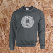 Joy Inspired Sweatshirt Hoodie Vinyl Record Ian Division Curtis Retro Print