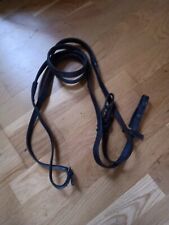 Rubber Reins. Brown. X Full 60"