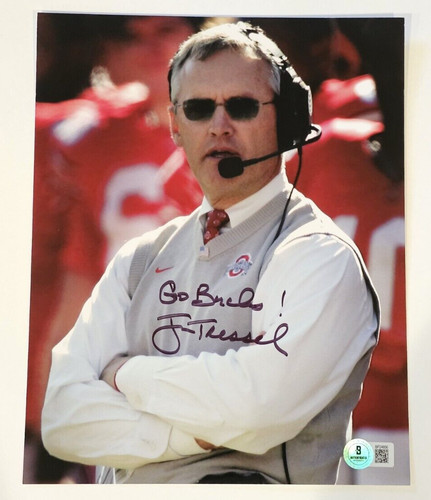 Jim tressel signed - jim, 8x10