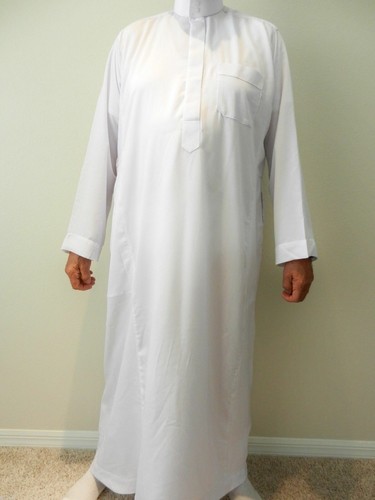 Spa man caftan white - man, long