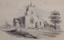 c1890 ORIGINAL ARTWORK DRAWING