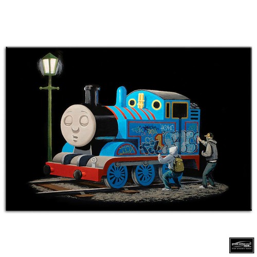 Thomas tank engine banksy - ,