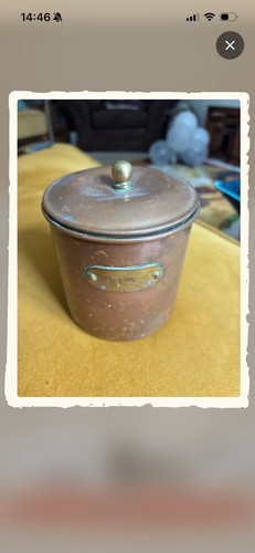 Lovely old vintage copper - copper, tea