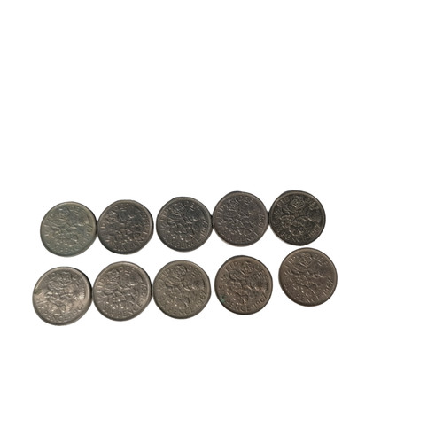 Sixpences 10x 1967 british - 1967,