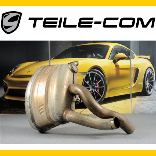 Porsche 997 main silencer - main,