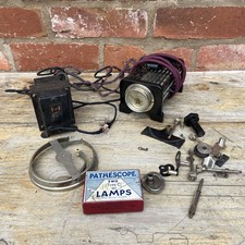 Pathescope Projector Spare Parts and Accessories Untested Job Lot Vintage