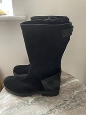 Gabor Black Suede & Leather