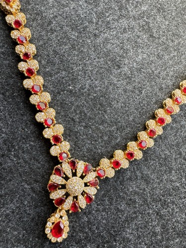 New gold red colour long - new,