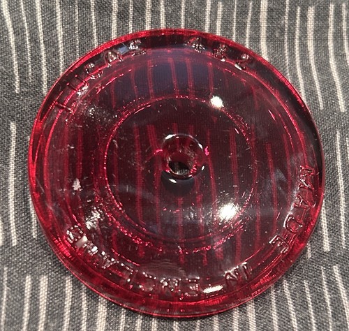Vintage lucas 482 red - vintage, glass