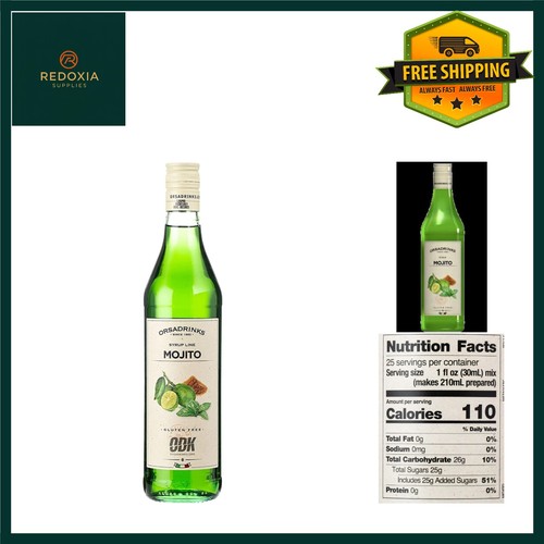 Refreshing mojito syrup - refreshing,