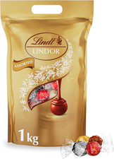 Lindt Lindor Assorted Chocolate Truffles Bag (Approx. 80 Balls) Smooth Filling