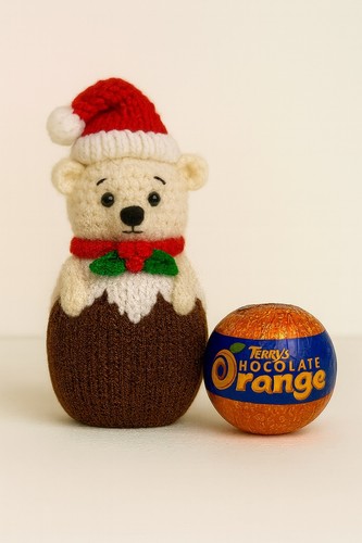 Polar bear christmas pudding - polar,
