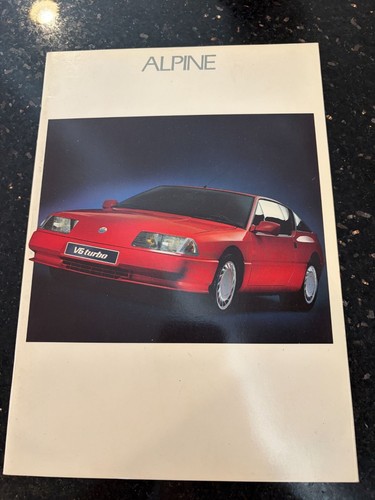 1989 renault alpine gta - renault,