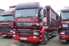 Truck Photo  Scottish F Davison Irongray ERF ECT Cattle Float SF54 JXY
