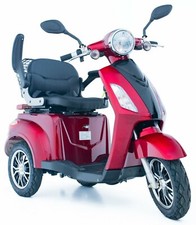 NEW 3 Wheeled RED 900W Electric Mobility Scooter LED Display FREE UK DELIVERY
