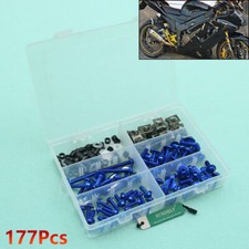 Blue fairing bolts kit - fairing,