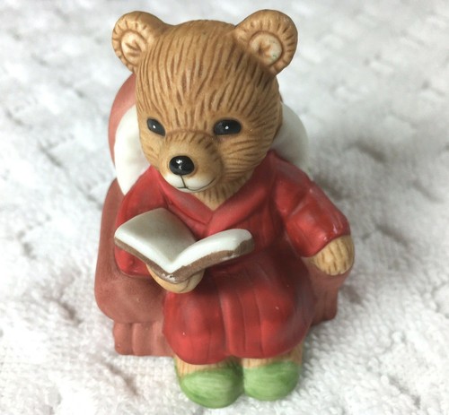 Homco porcelain bear - bear, figurine