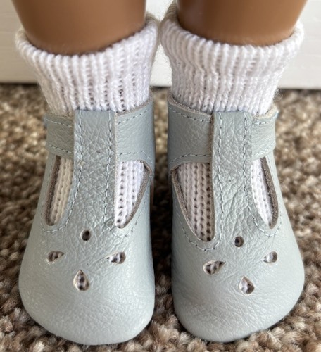 Lisasdolls pale blue leather - pale,