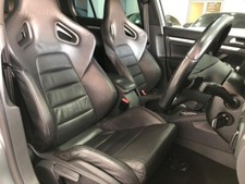 Genuine Recaro Wingback Bucket Seats from Mk5 VW Golf R32 - stored in dry unit