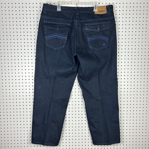 Akademiks blue wide - leg, denim