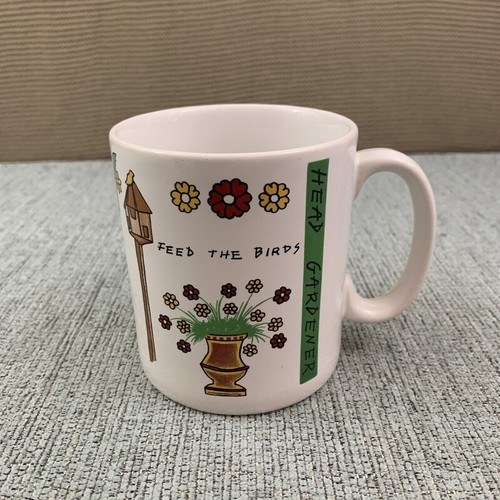 Head gardener ceramic mug cup - gardener,