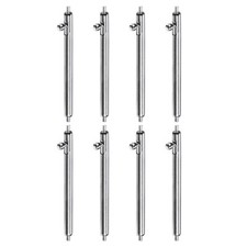 8pcs Quick Release Spring Bar 22mm Width 1.8mm Dia Stainless Steel Watch Pins