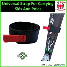 Universal Ski Straps Bands Fastener Carrying Travel Transport Storage Carrier