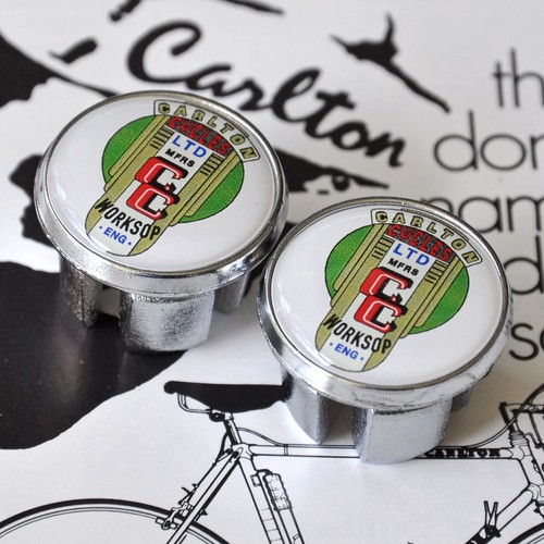 Carlton worksop handlebar caps - carlton,