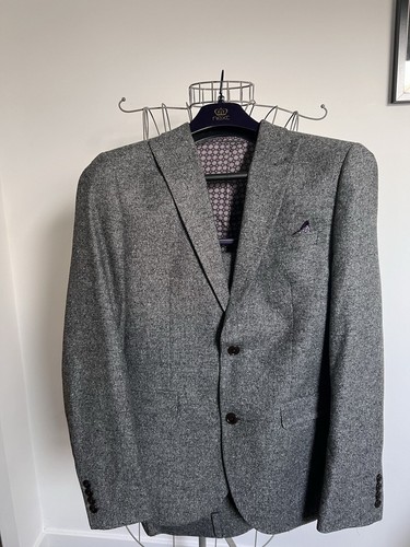 Mens grey slim - suit,, 38"