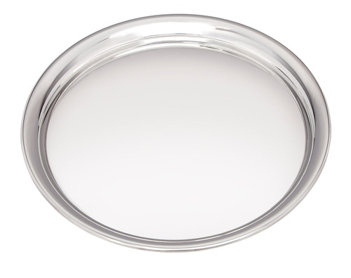 Medium round pewter - tray, 240mm