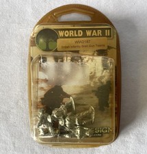 British Infantry Bren Gun Team WW2187 Black Tree Design World War 2 Toy Soldiers