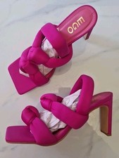 Ego Pink Foam Puffy High Heels