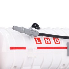 Gas Tanker Truck Model Water Spray Lighting Realistic Sound Effect Openable