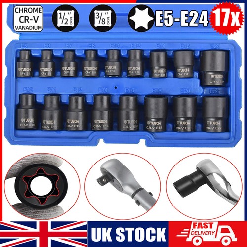 Female impacted torx star - impacted,