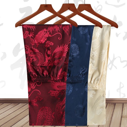 Dragon chi kung print suit - dragon,