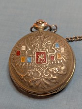 Molnija Russian Pocket Watch good working order 