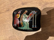 Vintage The Franklin Mint box Raymonda fine porcelain music box Russian Ballet 