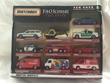 MATCHBOX 2000 FAO SCHWARZ EXCLUSIVE TEN PACK GERMAN COLLECTION 10 CAR SET