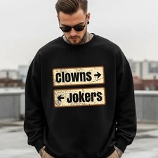 Clowns Jokers Funny Jumper