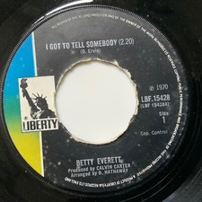 BETTY EVERETT - I GOT TO TELL