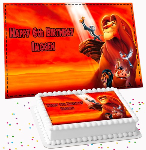 Lion king personalised - lion,