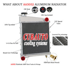 Upgraded 2 Row Radiator For