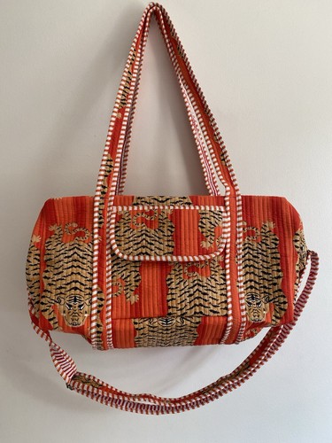 Duffle bag indian quilted - bag,,