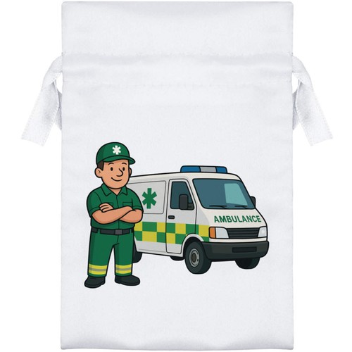 Ambulance paramedic satin - paramedic',