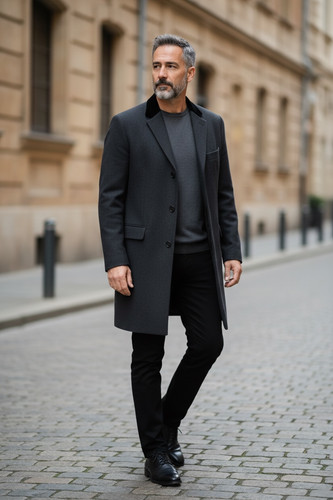 Charles tyrwhitt wool - tyrwhitt, overcoat
