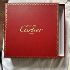 Cartier Empty Red Gift Box Jewelry Presentation Storage Authentic 10.5” -10 3/4”