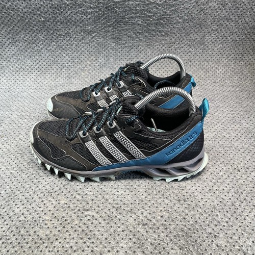 Adidas kanadia blue black - adidas, 5