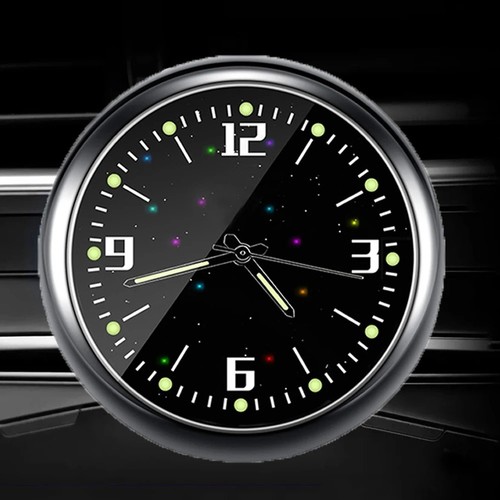 Mini quartz car clock - car,